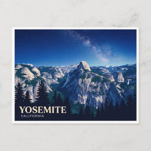 Glacier Point Yosemite USA Postkarte