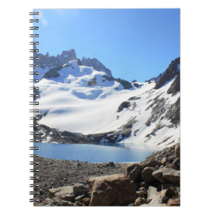 Glacier See-naher Berg Fitz Roy Notizblock