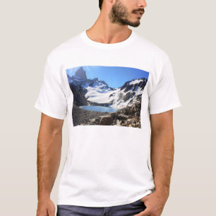 Glacier See-naher Berg Fitz Roy T-Shirt