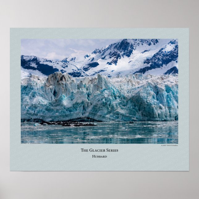 Glacier Series - Hubbard 272 Poster (Vorne)