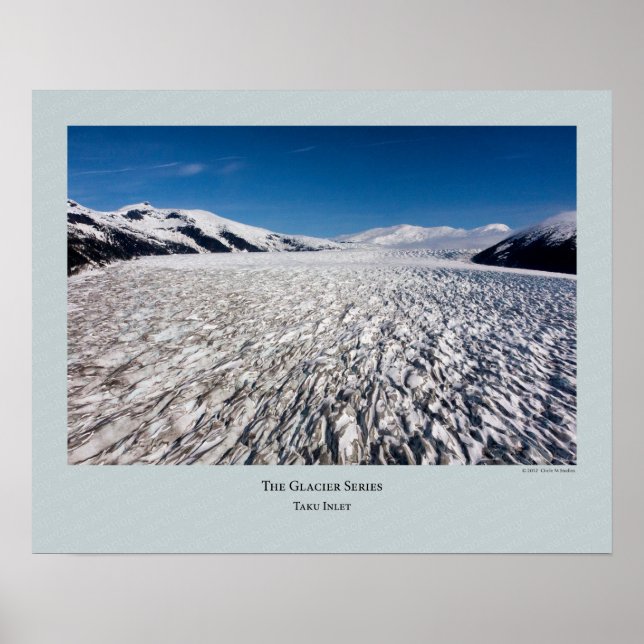 Glacier Series - Taku Inlet 218 Poster (Vorne)