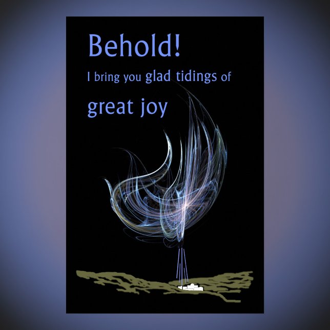 Glad Tidings of Great Joy Poster (Von Creator hochgeladen)