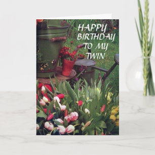 GLAD WIR TEILEN GEBURTSTAG AN MEINE ZWEI SCHWESTER KARTE