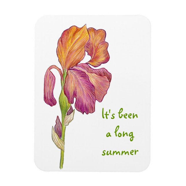 Glad you are back card magnet (Vertikal)