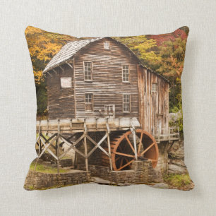 Glade Creek Grist Mill, Babcock Staat Park, 2 Kissen