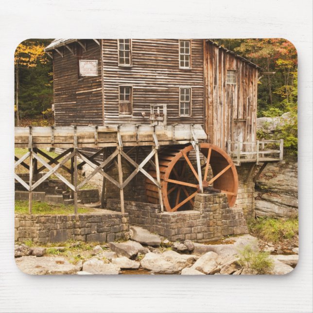 Glade Creek Grist Mill, Babcock Staat Park, 2 Mousepad (Vorne)