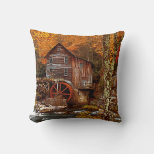 Glade Creek Grist Mill Kissen