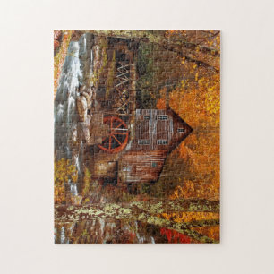 Glade Creek Grist Mill Puzzle
