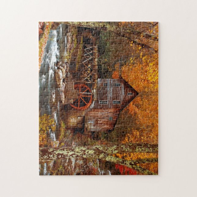 Glade Creek Grist Mill Puzzle (Vertikal)