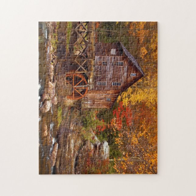 Glade Creek Grist Mill Puzzle (Vertikal)