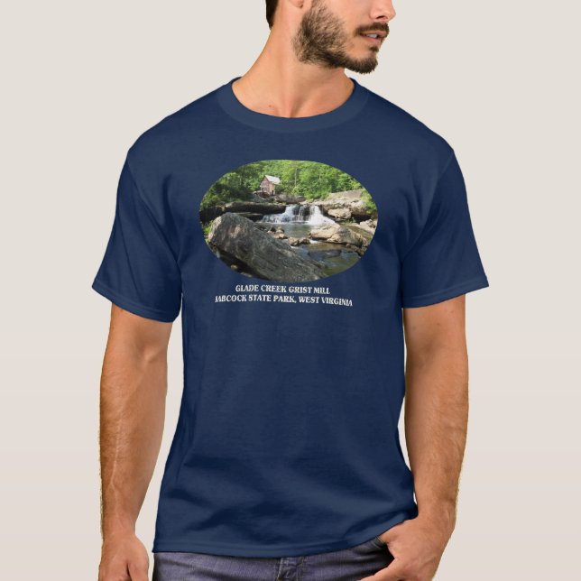 GLADE CREEK GRIST MILL— T-Shirt (Vorderseite)