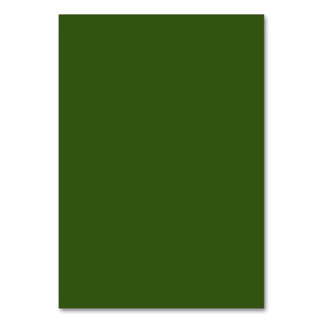 Glade Green, Hazel Green, Highland, Tischnummer (Vorderseite)
