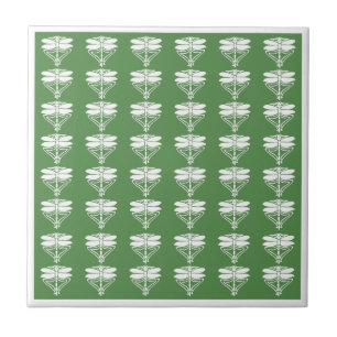 Glade Green Zest Arts and Crafts Drachenfliegen Fliese