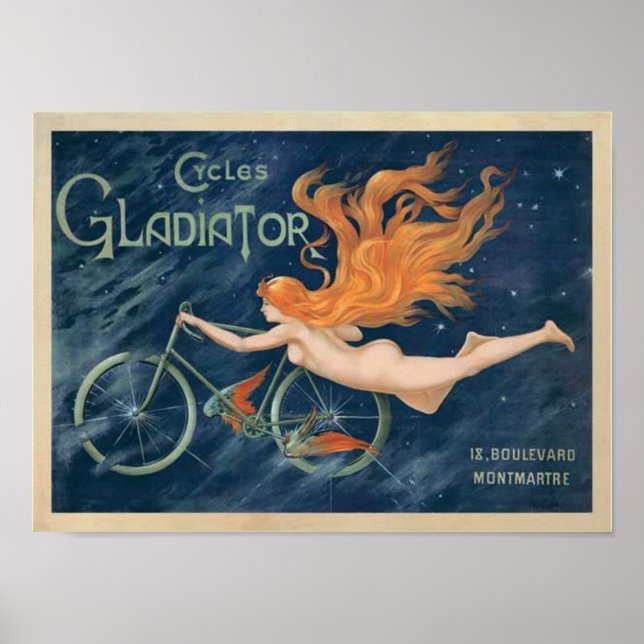 Gladiator Bicycle Poster (Vorne)