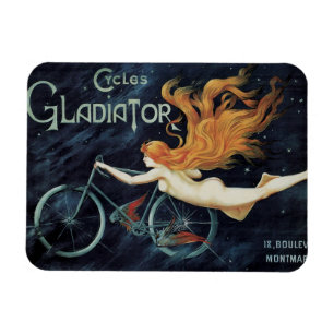 Gladiator Cycles, Vintager Viktorianischer Jugends Magnet