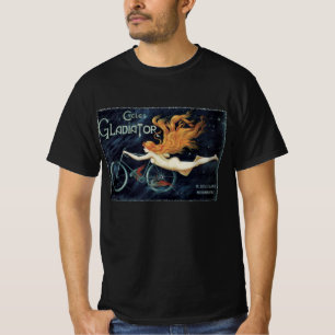 Gladiator Cycles, Vintager Viktorianischer Jugends T-Shirt