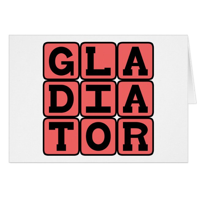 Gladiator, Furchtloser Kampf (Vorderseite (Horizontal))