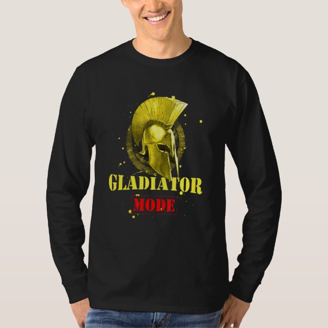 Gladiator-Modus  Motivation Fitnessstudio-Workout  T-Shirt (Vorderseite)