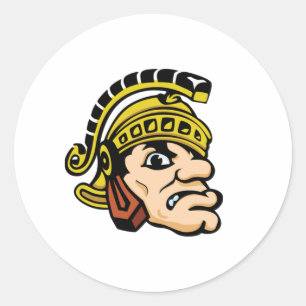 Gladiator Runder Aufkleber