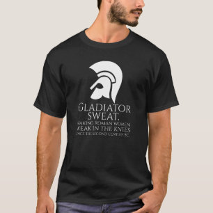 Gladiator Sweat Ancient Roman History Spqr Rome T-Shirt