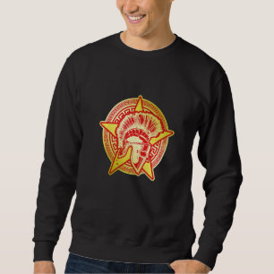 Gladiator Symbol Helm Griechischer Krieger Spartan Sweatshirt