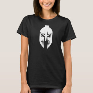 Gladiatorenhelm große spartanische Helm Gym Rücken T-Shirt