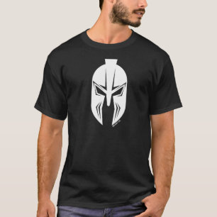 Gladiatorenhelm große spartanische Helm Gym Rücken T-Shirt