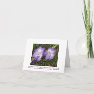 Gladioli Karte