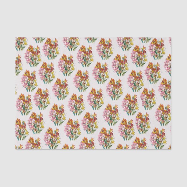 Gladioli Seidenpapier (Vorderseite)