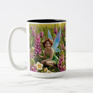 Gladiolus-Blumenfee Zweifarbige Tasse