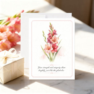 Gladiolus-Schätzung August-Geburtsmonatsblume