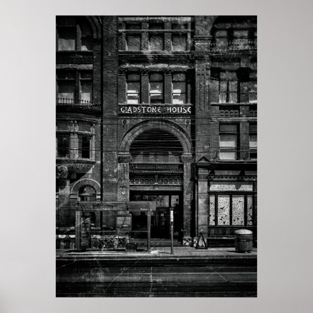 Gladstone Hotel No 1 Old Film Version Poster (Vorne)