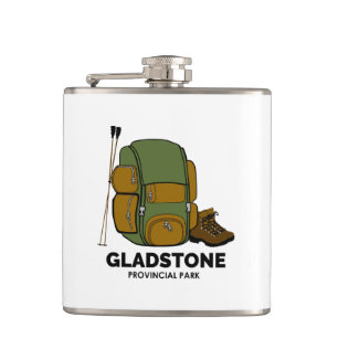Gladstone Provincial Park Backpack Flachmann