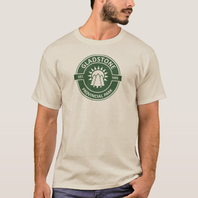 Gladstone Provincial Park Sun Trees T-Shirt (Vorderseite)