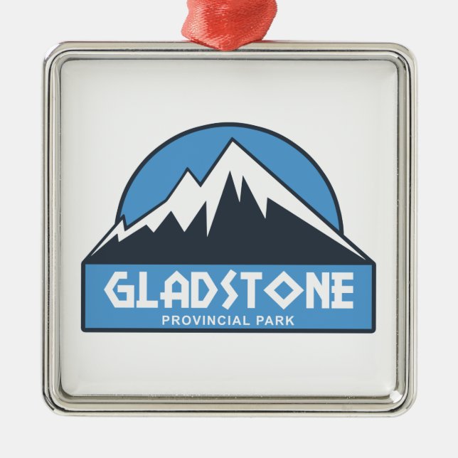 Gladstone Provinzpark Ornament Aus Metall (Vorne)