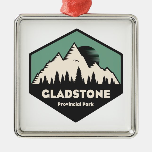 Gladstone Provinzpark Ornament Aus Metall (Vorne)