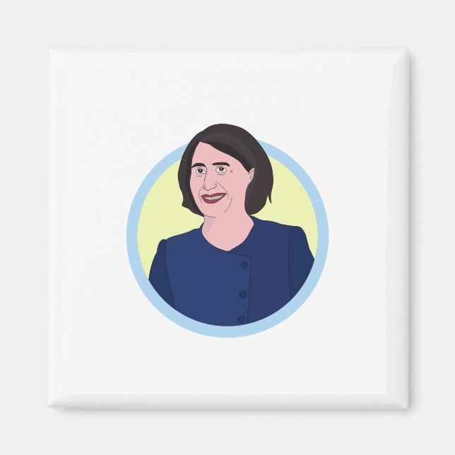 Gladys Magnet (Vorne)