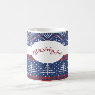 Glaedelig Jul Christmas Sweater Strick Tasse