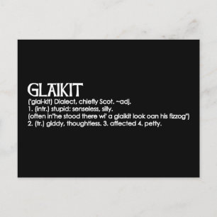 Glaikit Postkarte