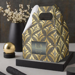 Glam Art Deco Wedding Danke, ID1033 Geschenkschachtel