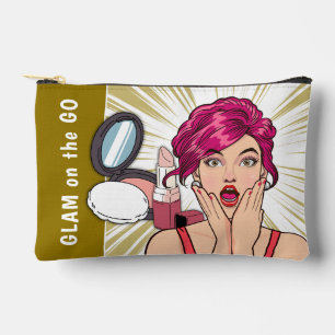 Glam auf der Go Makeup-Tasche Zubehörtasche