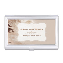 Glam Aurum Marble Geometric Form Makeup Artist
