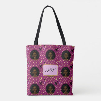 Glam Black Afro Hair Pic Lippenstift Rosa Mond