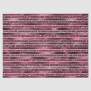 Glam Burgund Rote Rose Pinselstrich Glitzer Seidenpapier