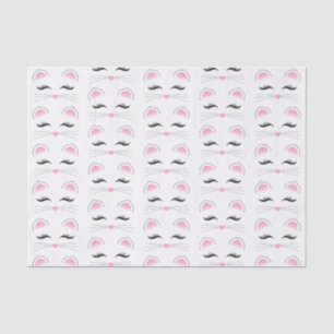 Glam Cat Face Seidenpapier