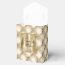 Glam Champagne Gold Glitzy Diamonds Geschenkschachtel