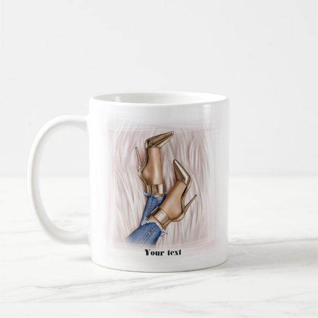 Glam Chic Mode Kaffeetasse (Links)