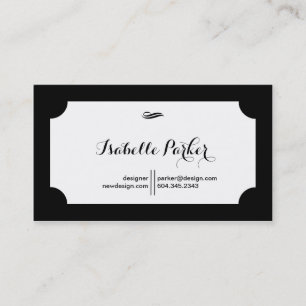 Glam Classic Business Card Visitenkarte
