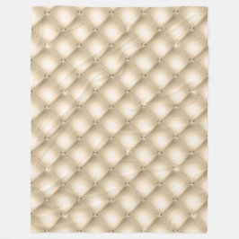 Glam Cream Champagne Diamond Glitz Wedding Fleecedecke