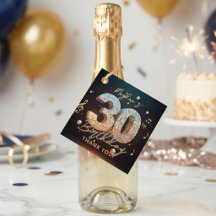Glam Disco Ball Musik 30. Geburtstag Danke